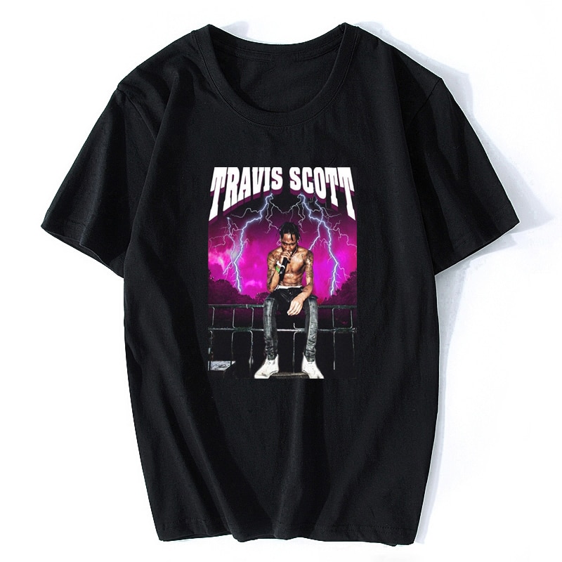 Travis Scott Embroidered T-Shirt