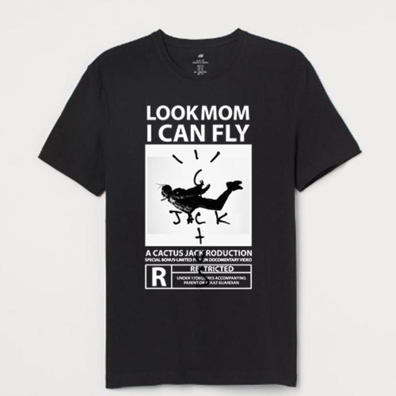 Travis Scott look mom i can fly T-Shirt